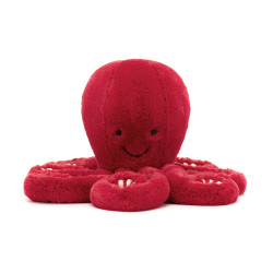 Knuffel Cranberry Octopus Little Knuffel Cranberry Octopus Little