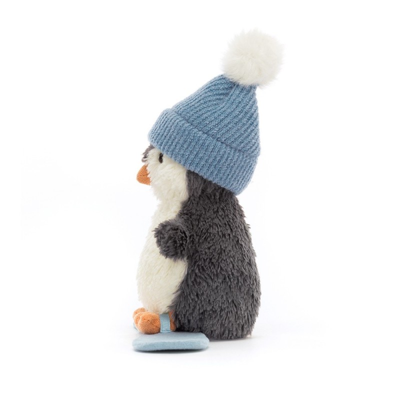 Knuffel Peanut Penguin Snowboarding Small Knuffel Peanut Penguin Snowboarding Small