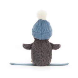 Knuffel Peanut Penguin Snowboarding Small Knuffel Peanut Penguin Snowboarding Small