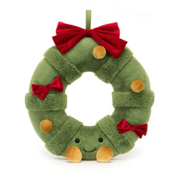 Knuffel Amuseables Decorated Christmas Wreath