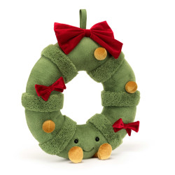 Knuffel Amuseables Decorated Christmas Wreath Knuffel Amuseables Decorated Christmas Wreath