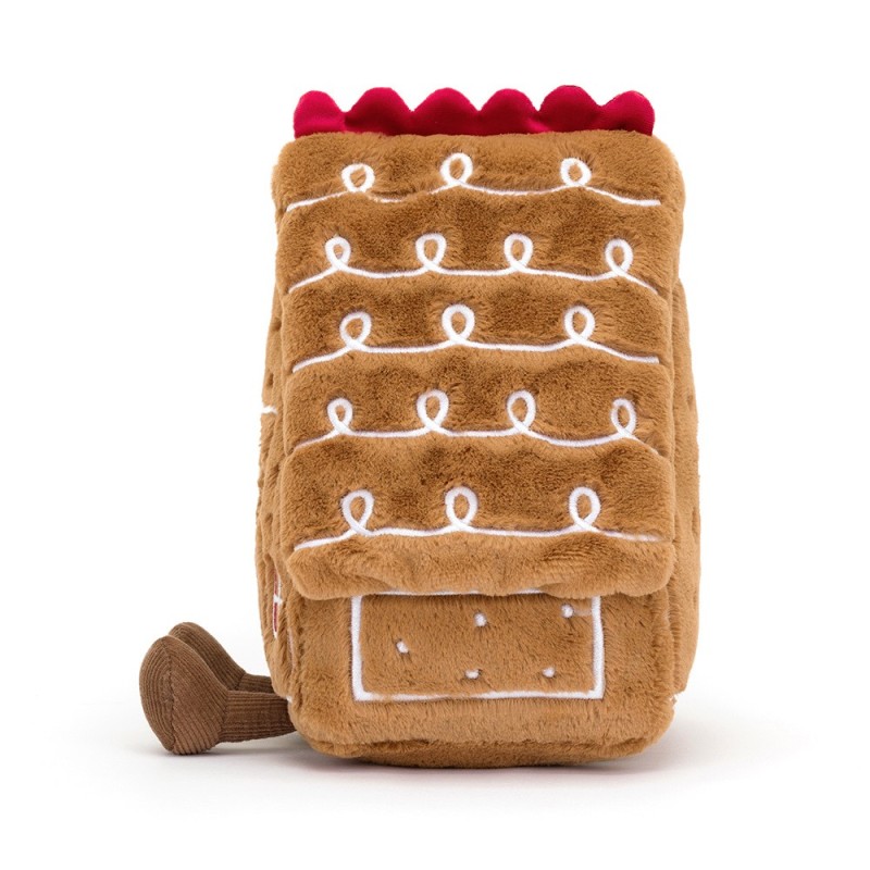 Knuffel Amuseable Gingerbread House Knuffel Amuseable Gingerbread House