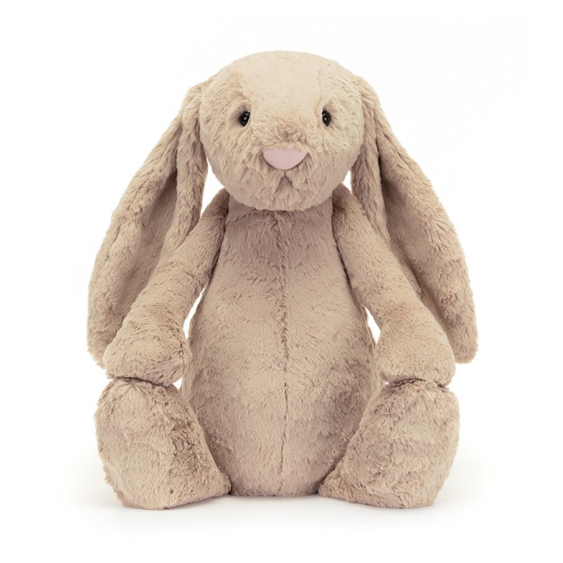 Knuffel Bashful Beige Bunny Big (Huge) Knuffel Bashful Beige Bunny Big (Huge)