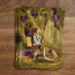 Postkaart Berry Tale