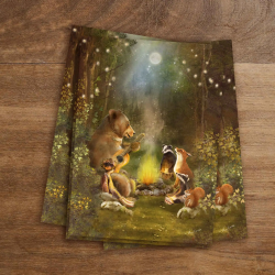 Postkaart Campfire Song