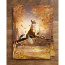 Postkaart Wonder Fall