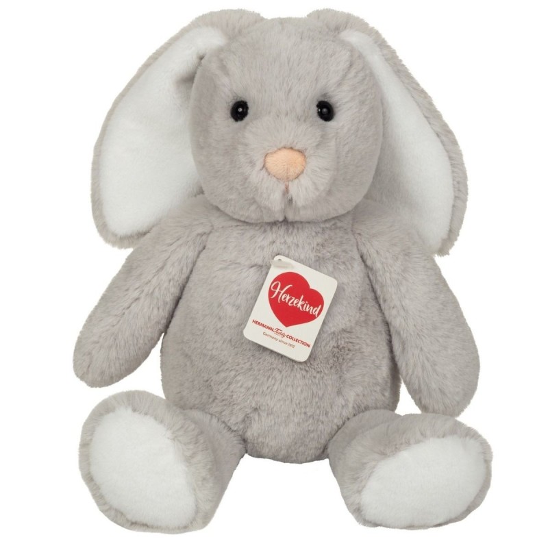 Knuffel Konijn Abby Grijs 32 cm