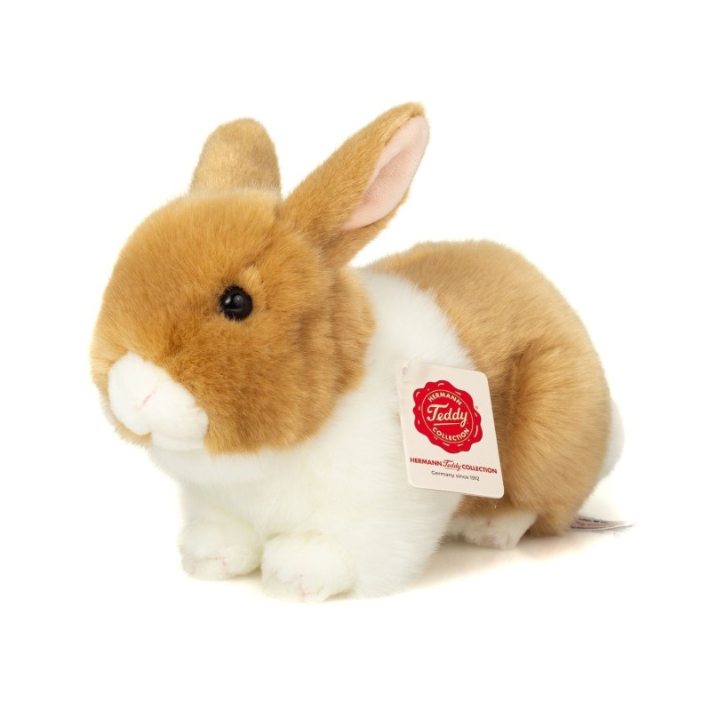 Knuffel Konijntje Beige-Wit 23 cm