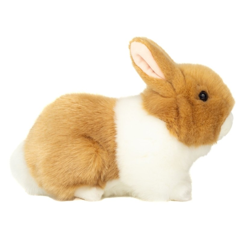 Knuffel Konijntje Beige-Wit 23 cm