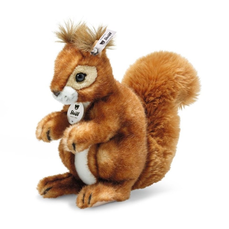 Knuffel Eekhoorn Niki Lichtbruin 21 cm