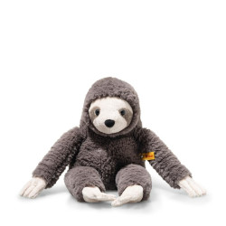 Knuffel Luiaard Sanny Lichgrijs 35 cm