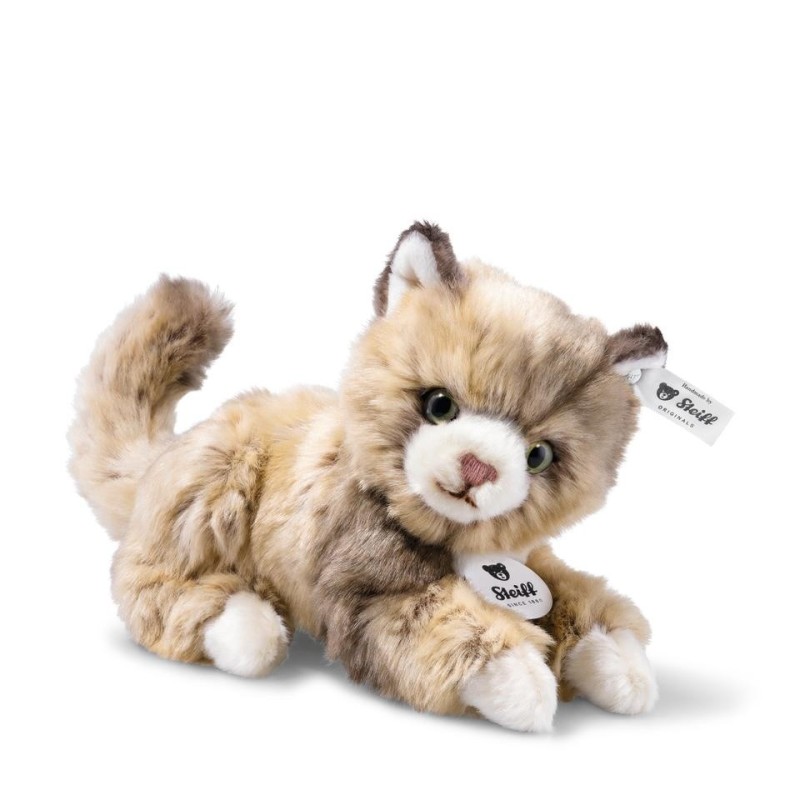 Knuffel Kat Lucy Donkergrijs 18 cm Knuffel Kat Lucy Donkergrijs 18 cm