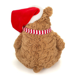 Knuffel Bruine Beer Howard Kersteditie 34cm