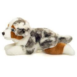Knuffel Australian Shepherd Liggend 40cm Knuffel Australian Shepherd Liggend 40cm