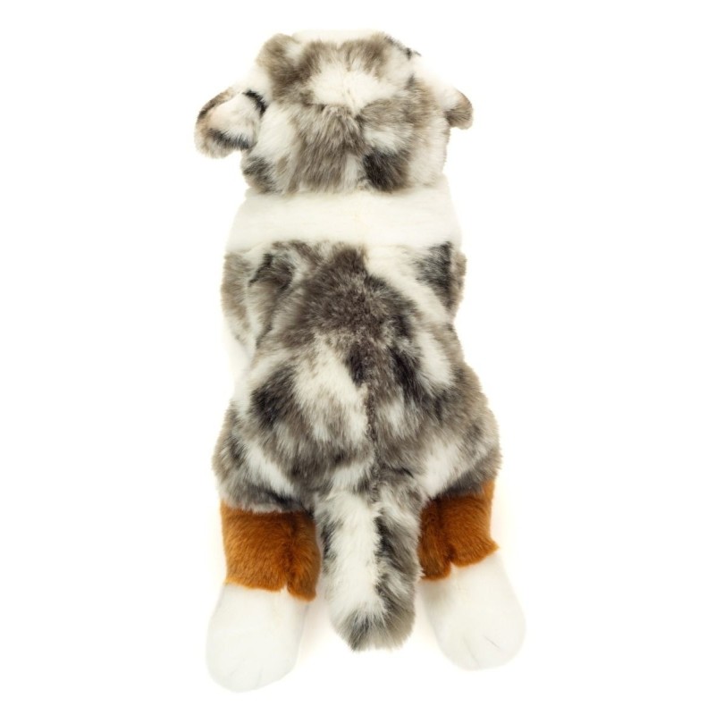 Knuffel Australian Shepherd Liggend 40cm Knuffel Australian Shepherd Liggend 40cm