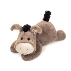 Knuffel Ezel Eddy Liggend 38cm