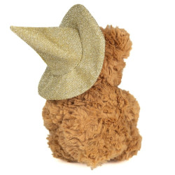 Knuffel Halloween Teddybeer met Pompoen 20cm Knuffel Halloween Teddybeer met Pompoen 20cm