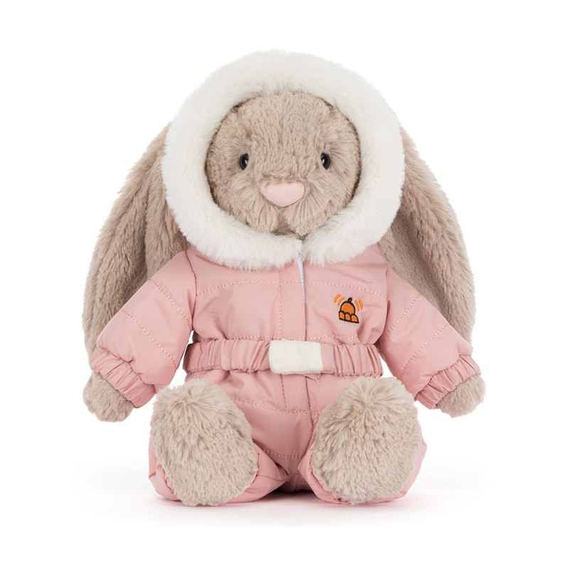 Knuffel Bashful Bunny Snow Suit Knuffel Bashful Bunny Snow Suit