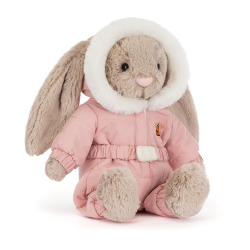 Knuffel Bashful Bunny Snow Suit Knuffel Bashful Bunny Snow Suit