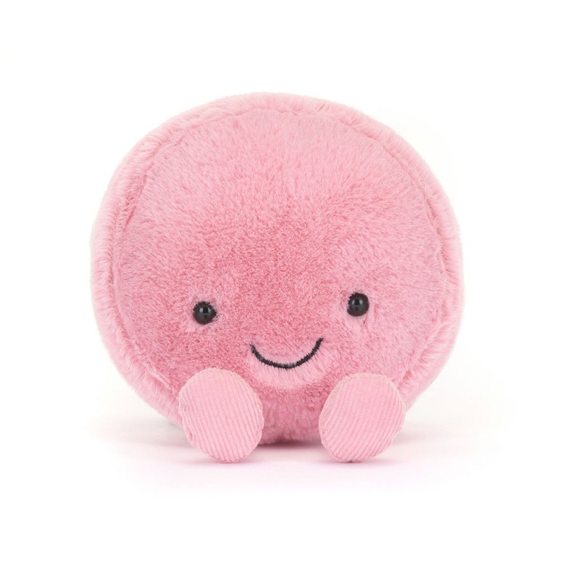 Knuffel Amuseables Mia Macaron Framboise Knuffel Amuseables Mia Macaron Framboise