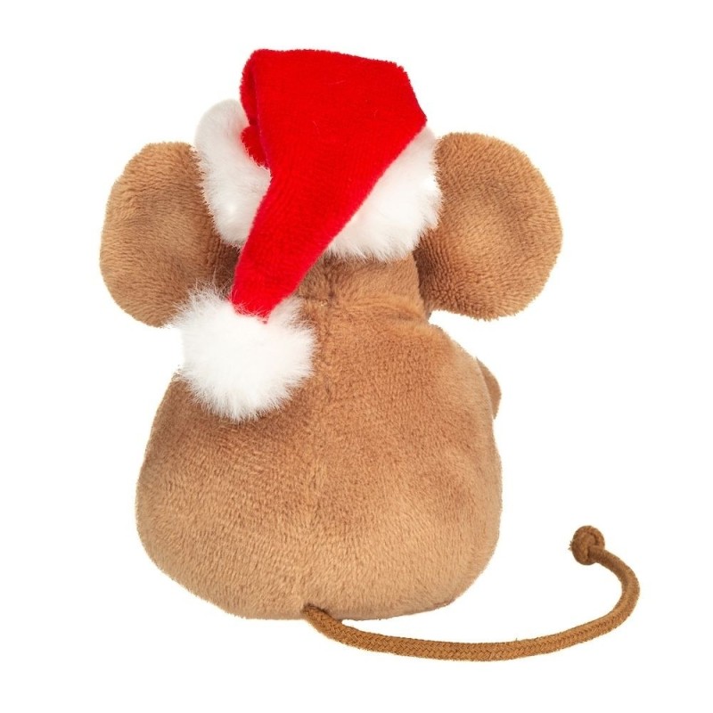 Knuffel Kerst Muis met Peperkoek 11cm