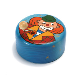Muziekdoos Clown Hout