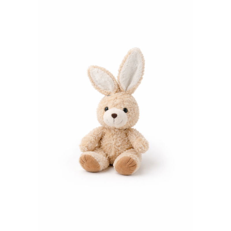 Knuffel Konijn Bruin Zittend mini 16cm