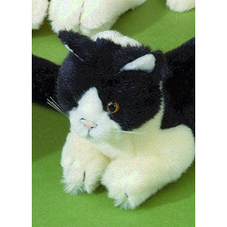 Knuffel Kat Liggend klein 20cm Knuffel Kat Liggend klein 20cm