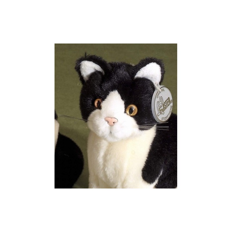Knuffel Kat Zittend klein 20cm