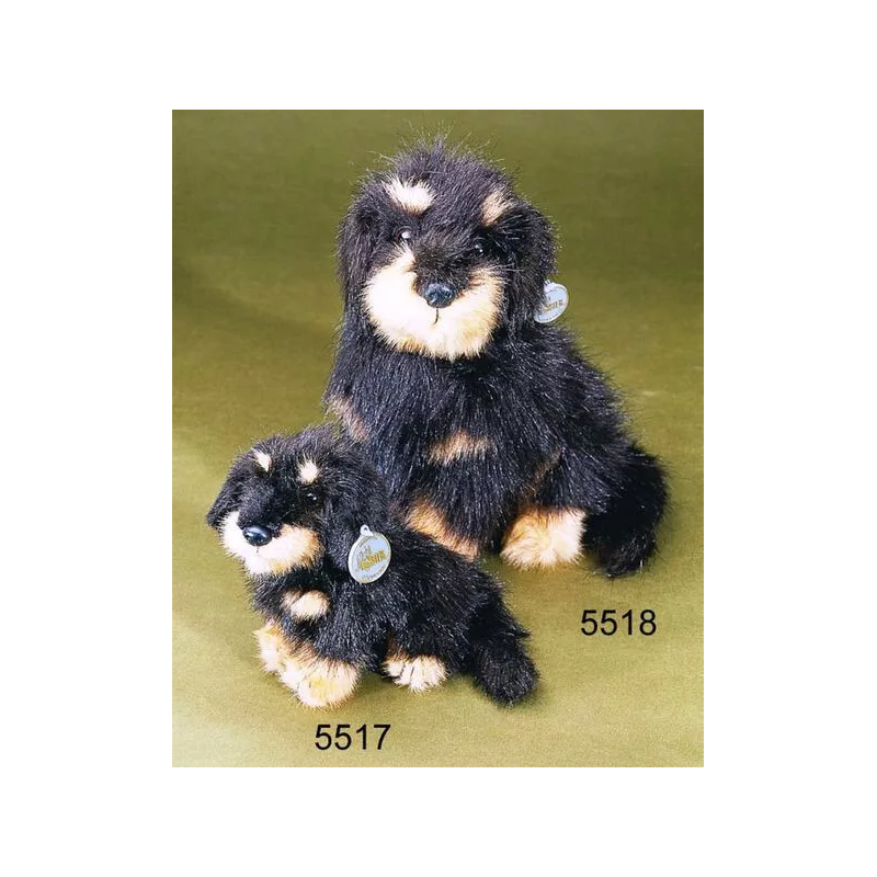 Knuffel Ruwharige Teckel Zittend 19cm Knuffel Ruwharige Teckel Zittend 19cm