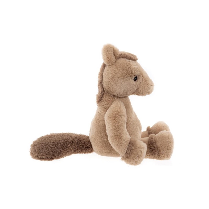 Knuffel Clip Clop Pony Oatmeal Brown M 33 cm