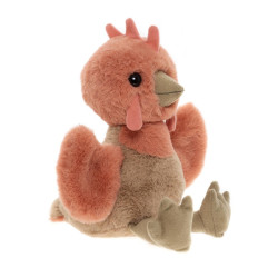 Knuffel Clucky Chicken Marmalade Orange M 27 cm