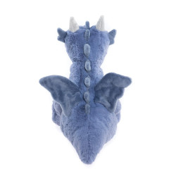Knuffel Draco Dragon Denim Blue L 34 cm