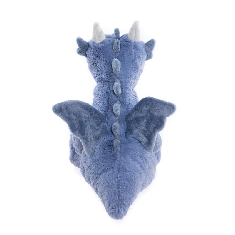 Knuffel Draco Dragon Denim Blue L 34 cm
