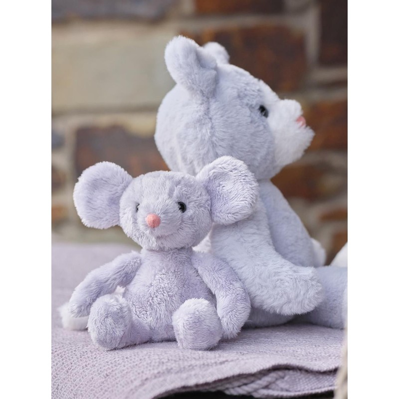 Knuffel Pip Mouse Silver Grey S 18 cm