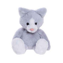 Knuffel Puddy Kitten Cloudy Grey M 29 cm