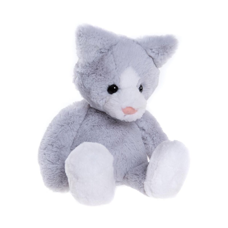 Knuffel Puddy Kitten Cloudy Grey M 29 cm