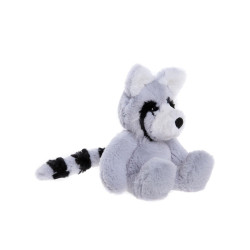 Knuffel Riley Raccoon Cloudy Grey M 24 cm