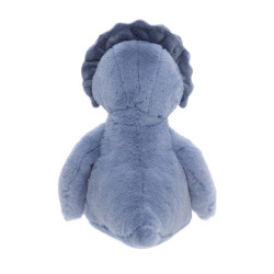 Knuffel Troy Triceratops Denim Blue L 38 cm