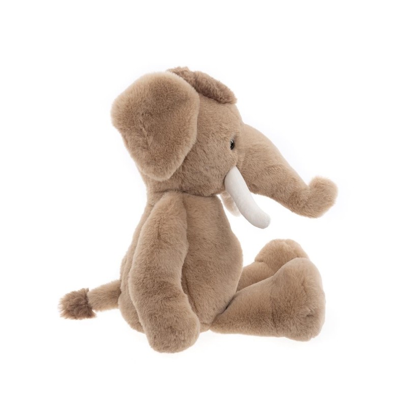 Knuffel Wally Mammoth Oatmeal Brown L 39 cm