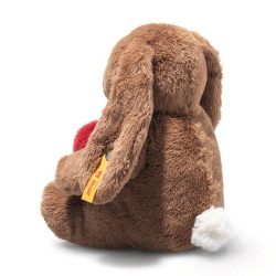 Knuffel Hoppie Rabbit Love Bruin 16cm