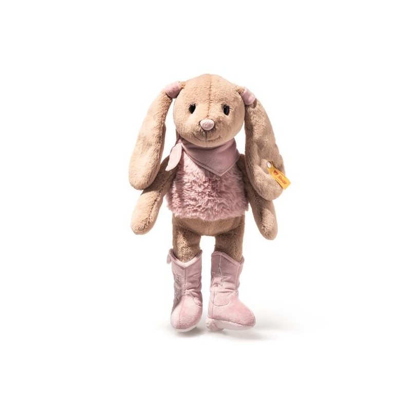 Knuffel Hoppie Rabbit Cowgirl Multicolor 32cm