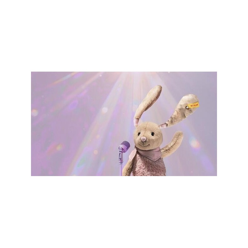 Knuffel Hoppie Rabbit Cowgirl Multicolor 32cm