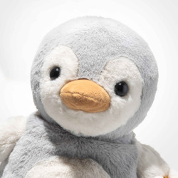 Knuffel Lio Penguin Grijs/White 22cm Knuffel Lio Penguin Grijs/White 22cm