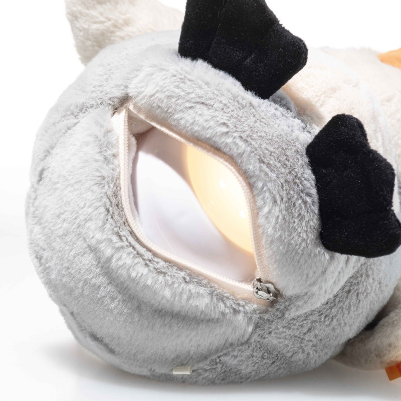 Knuffel Lio Penguin Grijs/White 22cm Knuffel Lio Penguin Grijs/White 22cm