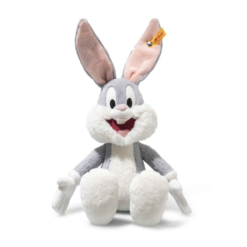 Knuffel Bugs Bunny Grijs/White 32cm
