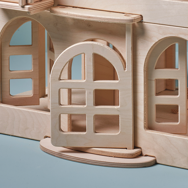 Poppenhuis Hout Poppenhuis Hout