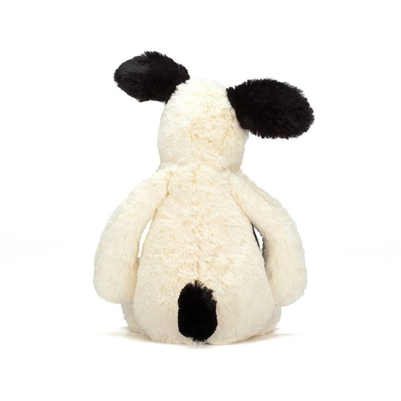 Knuffel Hond Bashful Black&Cream Puppy Knuffel Hond Bashful Black&Cream Puppy