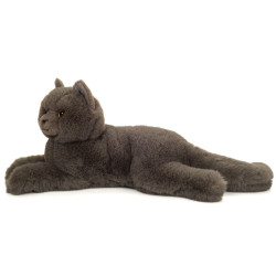 Knuffel Karthuizer Kat Liggend 36 cm Knuffel Karthuizer Kat Liggend 36 cm