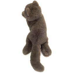 Knuffel Karthuizer Kat Liggend 36 cm Knuffel Karthuizer Kat Liggend 36 cm
